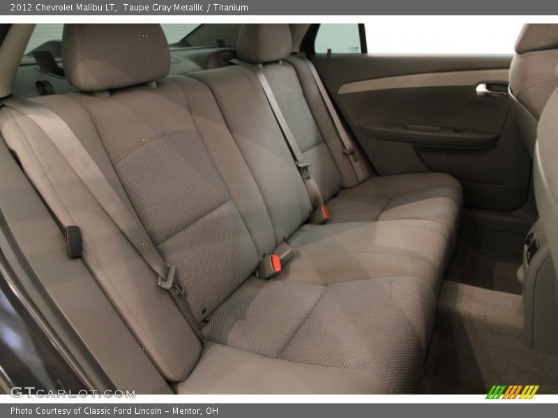 Taupe Gray Metallic / Titanium 2012 Chevrolet Malibu LT