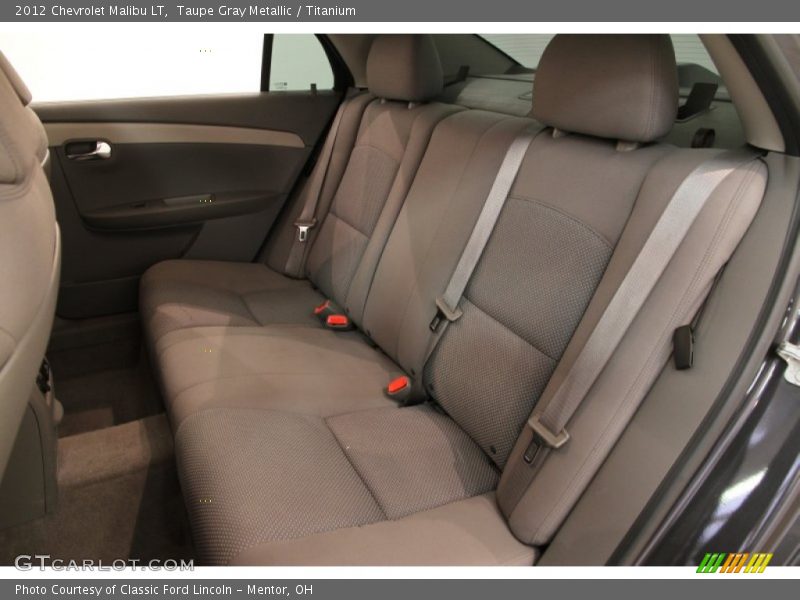 Taupe Gray Metallic / Titanium 2012 Chevrolet Malibu LT