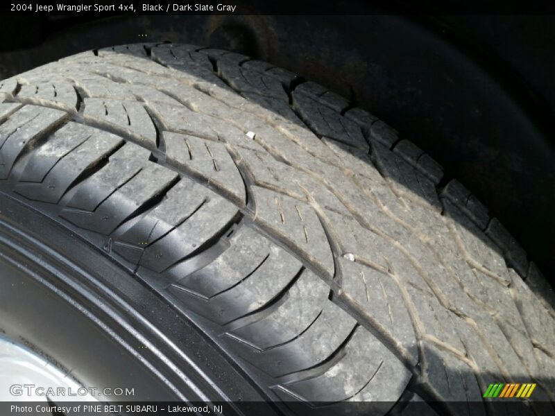 Black / Dark Slate Gray 2004 Jeep Wrangler Sport 4x4