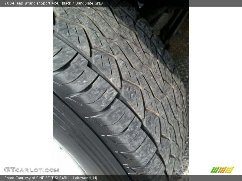 Black / Dark Slate Gray 2004 Jeep Wrangler Sport 4x4