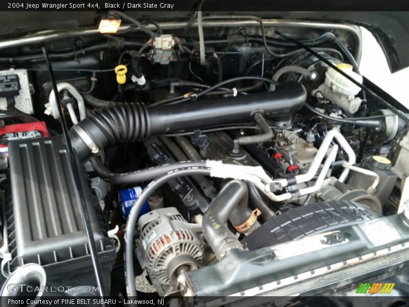 Black / Dark Slate Gray 2004 Jeep Wrangler Sport 4x4