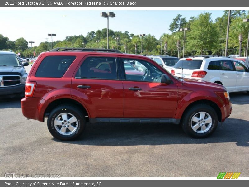 Toreador Red Metallic / Charcoal Black 2012 Ford Escape XLT V6 4WD