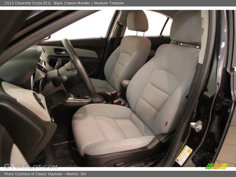 Black Granite Metallic / Medium Titanium 2013 Chevrolet Cruze ECO