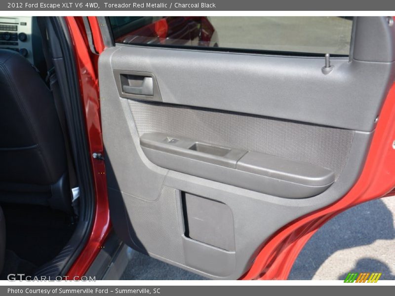 Toreador Red Metallic / Charcoal Black 2012 Ford Escape XLT V6 4WD