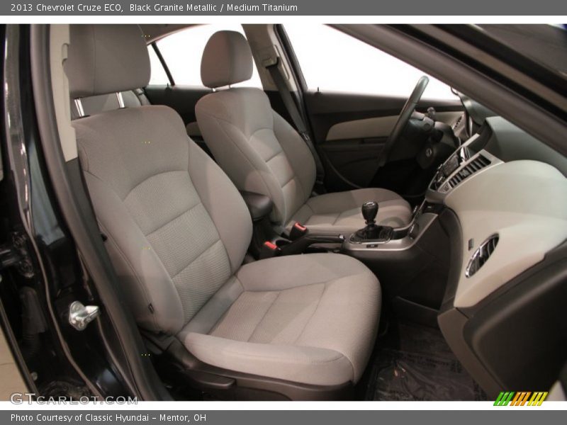 Black Granite Metallic / Medium Titanium 2013 Chevrolet Cruze ECO