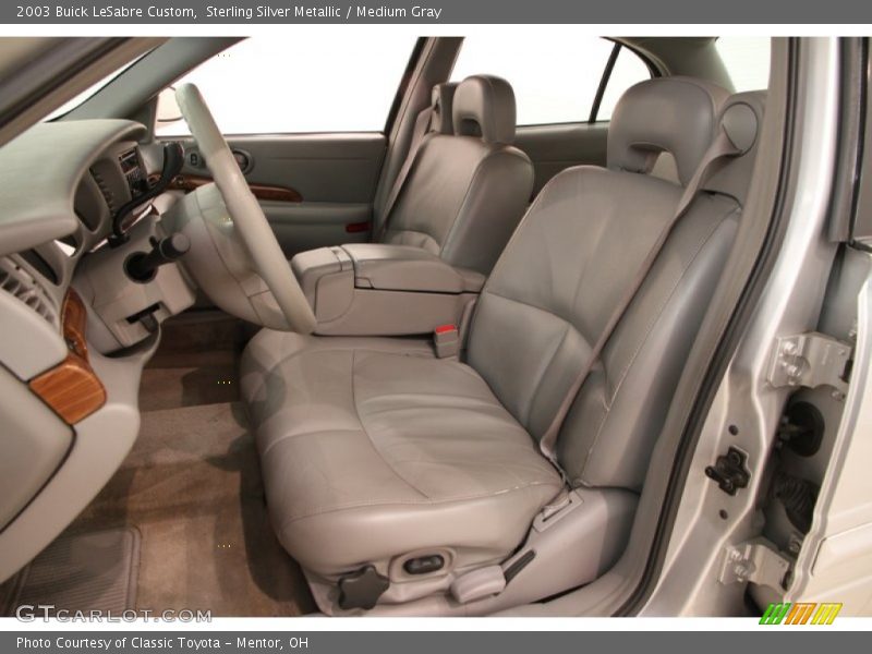 Sterling Silver Metallic / Medium Gray 2003 Buick LeSabre Custom