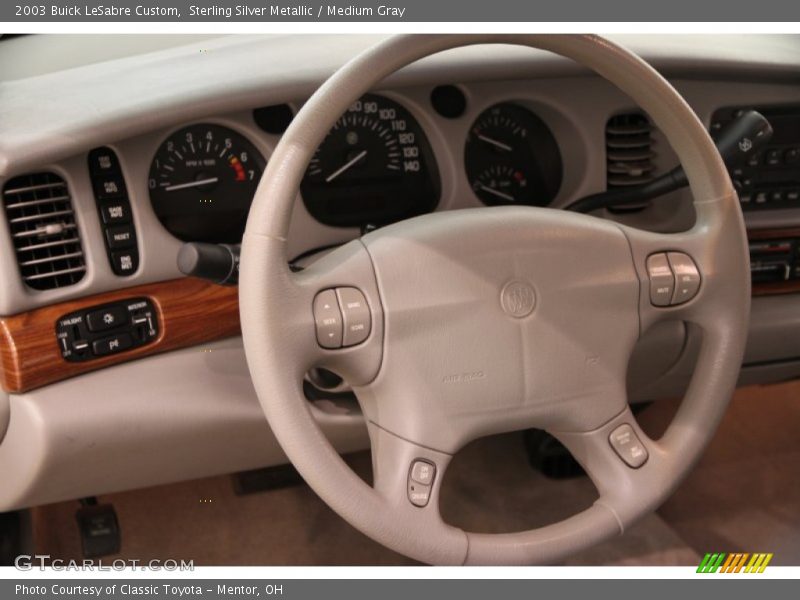 Sterling Silver Metallic / Medium Gray 2003 Buick LeSabre Custom