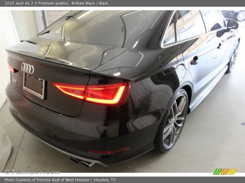Brilliant Black / Black 2015 Audi A3 2.0 Premium quattro