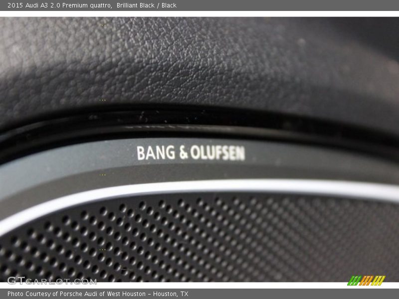 Brilliant Black / Black 2015 Audi A3 2.0 Premium quattro
