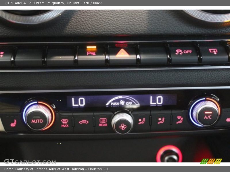 Brilliant Black / Black 2015 Audi A3 2.0 Premium quattro