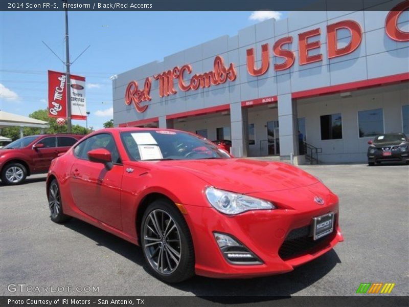 Firestorm / Black/Red Accents 2014 Scion FR-S