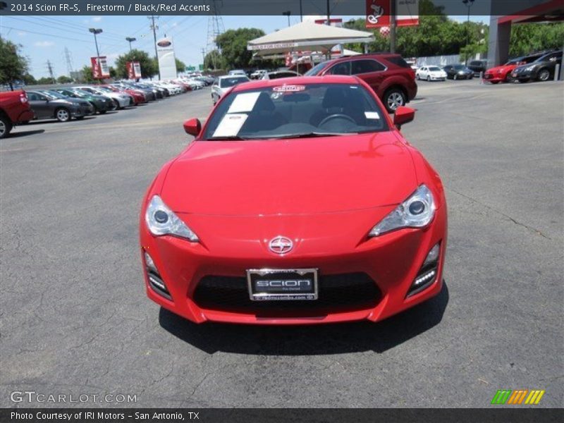 Firestorm / Black/Red Accents 2014 Scion FR-S