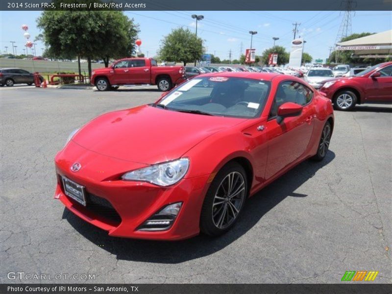 Firestorm / Black/Red Accents 2014 Scion FR-S