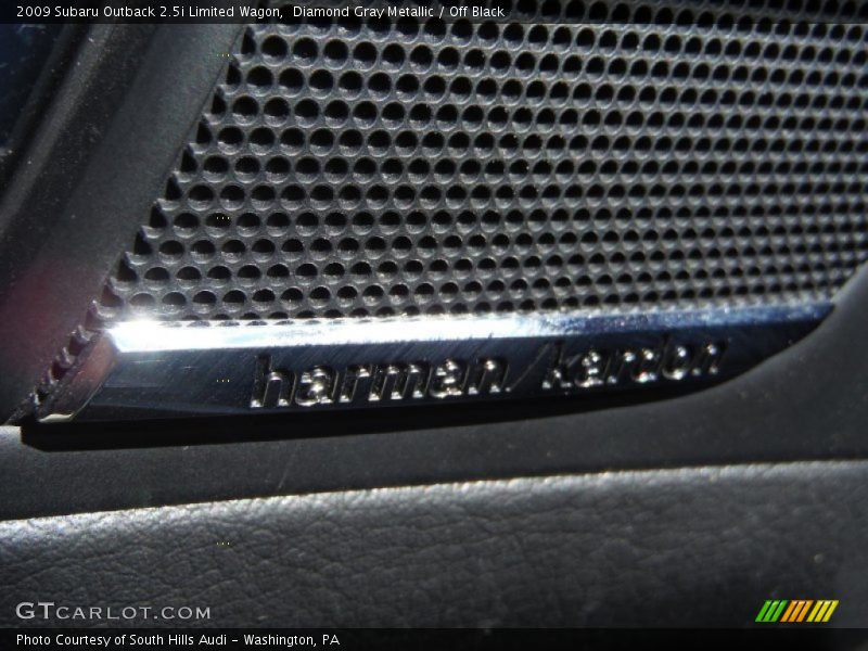 Diamond Gray Metallic / Off Black 2009 Subaru Outback 2.5i Limited Wagon