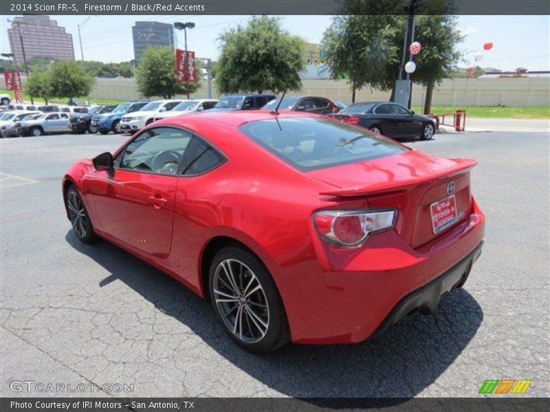 Firestorm / Black/Red Accents 2014 Scion FR-S