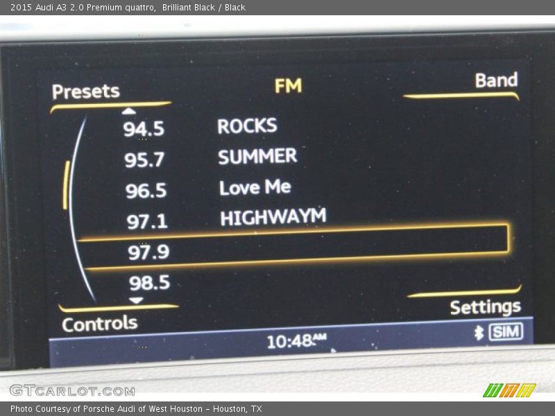 Brilliant Black / Black 2015 Audi A3 2.0 Premium quattro