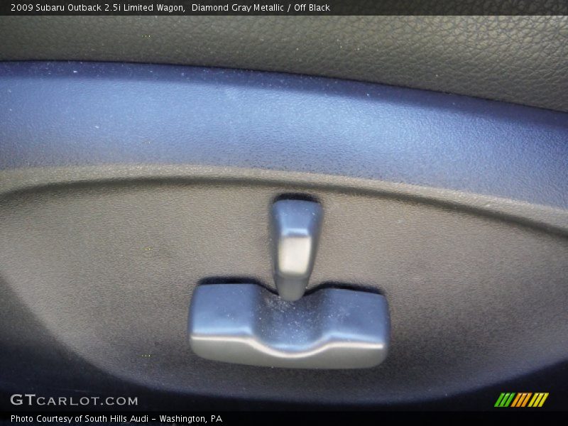 Diamond Gray Metallic / Off Black 2009 Subaru Outback 2.5i Limited Wagon