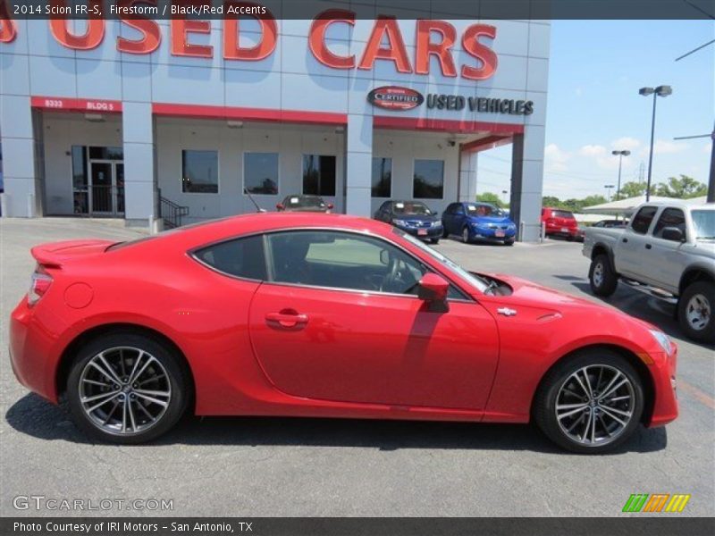 Firestorm / Black/Red Accents 2014 Scion FR-S