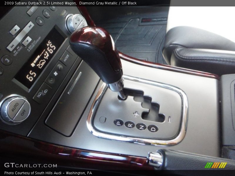 Diamond Gray Metallic / Off Black 2009 Subaru Outback 2.5i Limited Wagon