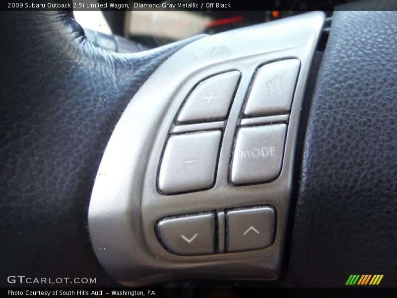 Diamond Gray Metallic / Off Black 2009 Subaru Outback 2.5i Limited Wagon