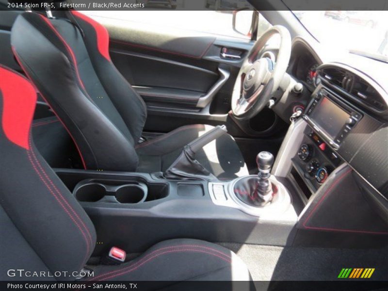 Firestorm / Black/Red Accents 2014 Scion FR-S