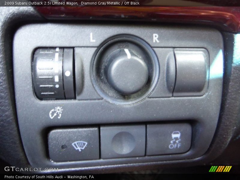 Diamond Gray Metallic / Off Black 2009 Subaru Outback 2.5i Limited Wagon