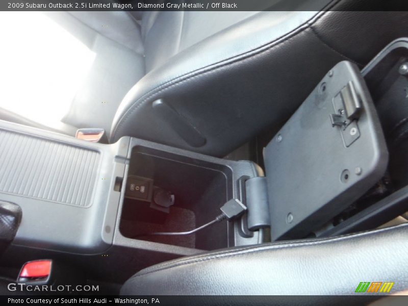 Diamond Gray Metallic / Off Black 2009 Subaru Outback 2.5i Limited Wagon