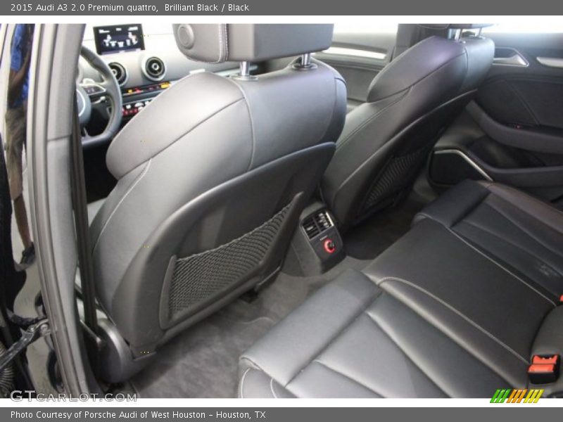 Brilliant Black / Black 2015 Audi A3 2.0 Premium quattro