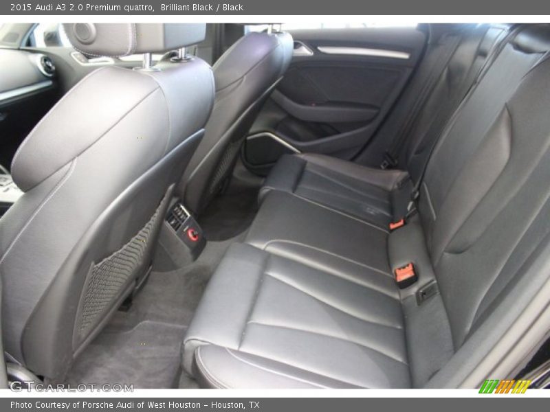 Brilliant Black / Black 2015 Audi A3 2.0 Premium quattro