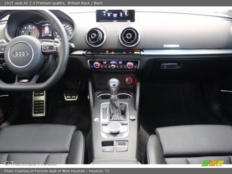 Brilliant Black / Black 2015 Audi A3 2.0 Premium quattro