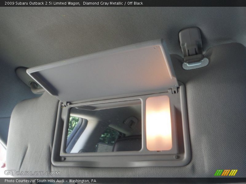 Diamond Gray Metallic / Off Black 2009 Subaru Outback 2.5i Limited Wagon