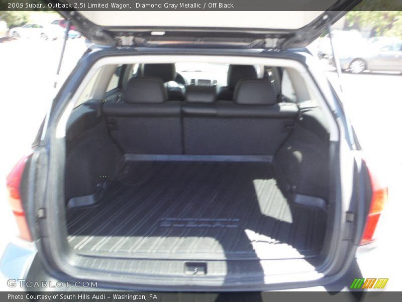 Diamond Gray Metallic / Off Black 2009 Subaru Outback 2.5i Limited Wagon