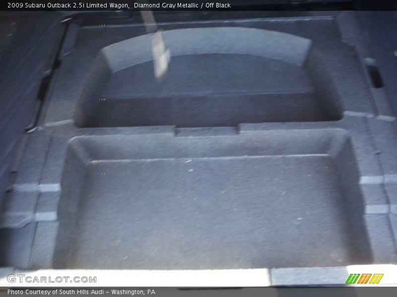 Diamond Gray Metallic / Off Black 2009 Subaru Outback 2.5i Limited Wagon