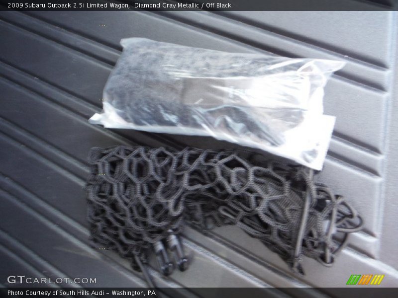 Diamond Gray Metallic / Off Black 2009 Subaru Outback 2.5i Limited Wagon