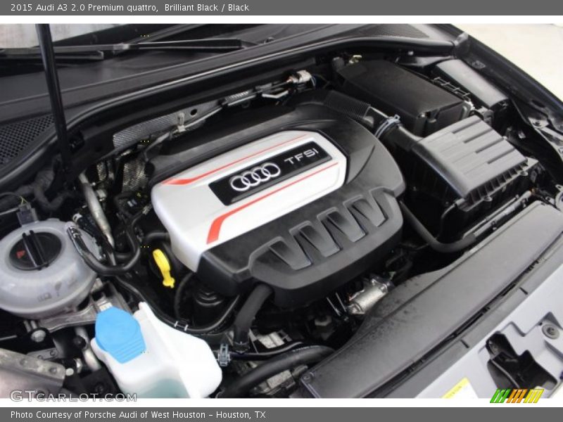 Brilliant Black / Black 2015 Audi A3 2.0 Premium quattro