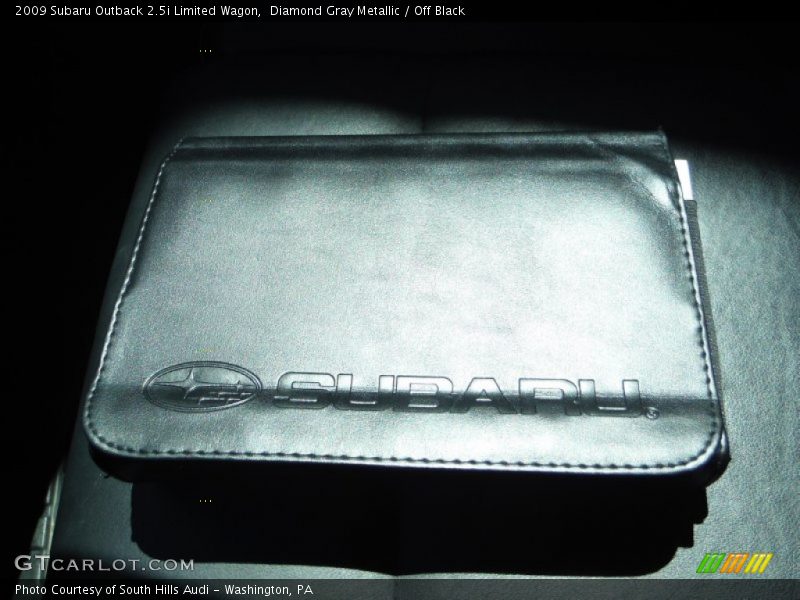 Diamond Gray Metallic / Off Black 2009 Subaru Outback 2.5i Limited Wagon