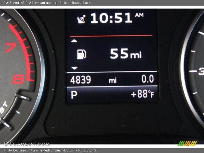 Brilliant Black / Black 2015 Audi A3 2.0 Premium quattro