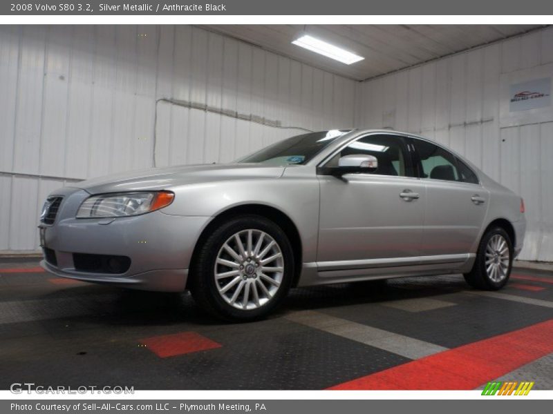 Silver Metallic / Anthracite Black 2008 Volvo S80 3.2