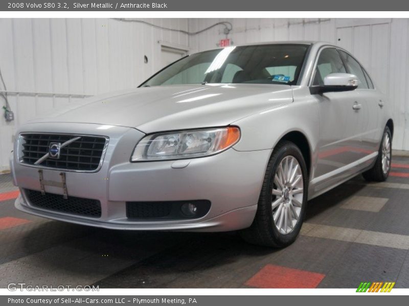 Silver Metallic / Anthracite Black 2008 Volvo S80 3.2