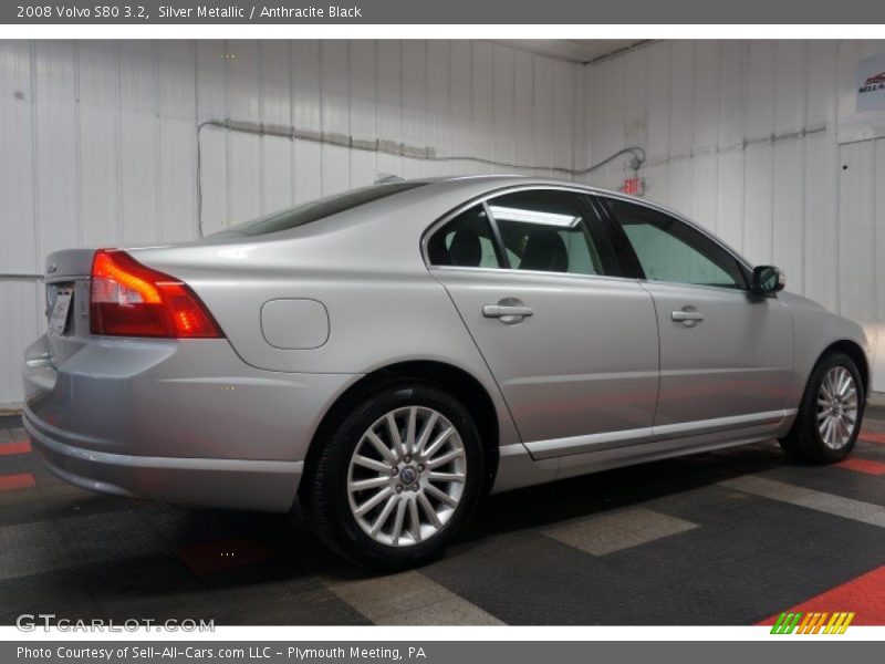 Silver Metallic / Anthracite Black 2008 Volvo S80 3.2