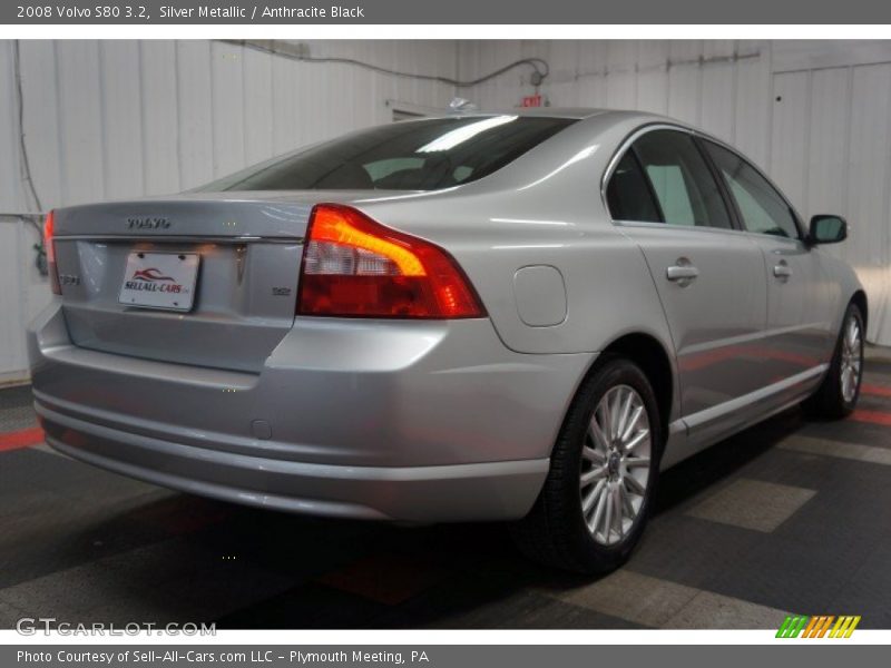 Silver Metallic / Anthracite Black 2008 Volvo S80 3.2