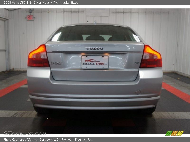 Silver Metallic / Anthracite Black 2008 Volvo S80 3.2