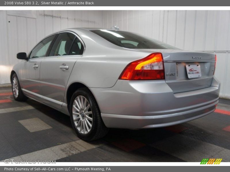 Silver Metallic / Anthracite Black 2008 Volvo S80 3.2