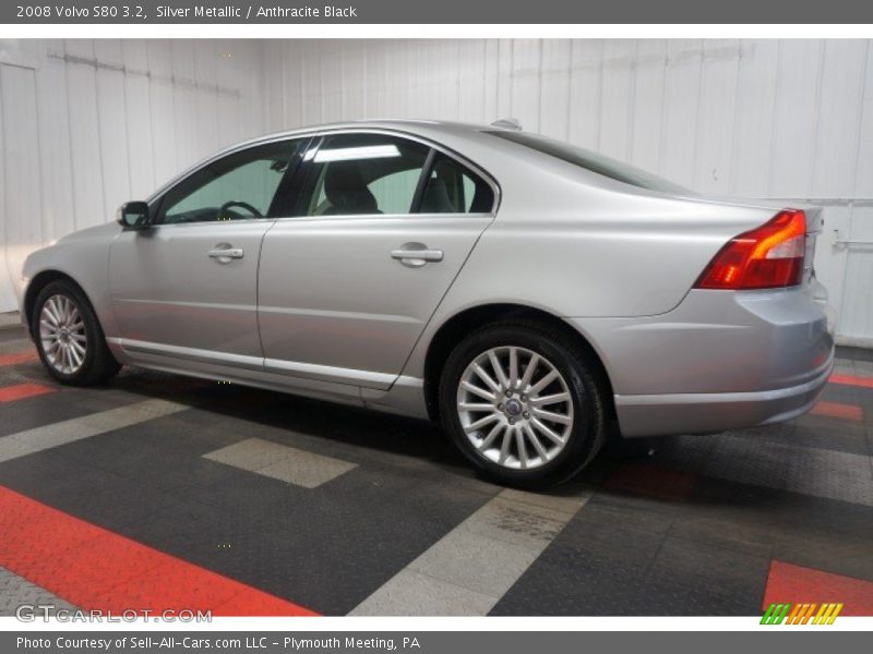 Silver Metallic / Anthracite Black 2008 Volvo S80 3.2