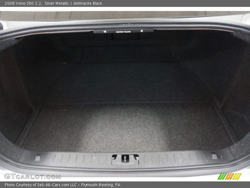 Silver Metallic / Anthracite Black 2008 Volvo S80 3.2