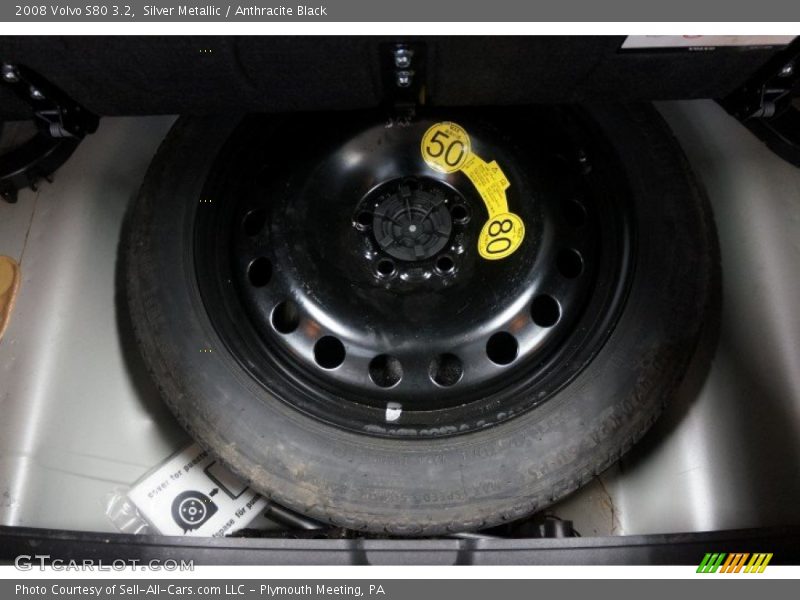 Silver Metallic / Anthracite Black 2008 Volvo S80 3.2