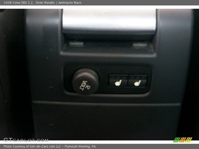 Silver Metallic / Anthracite Black 2008 Volvo S80 3.2