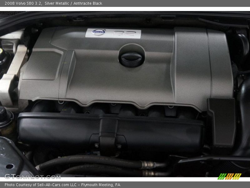 Silver Metallic / Anthracite Black 2008 Volvo S80 3.2