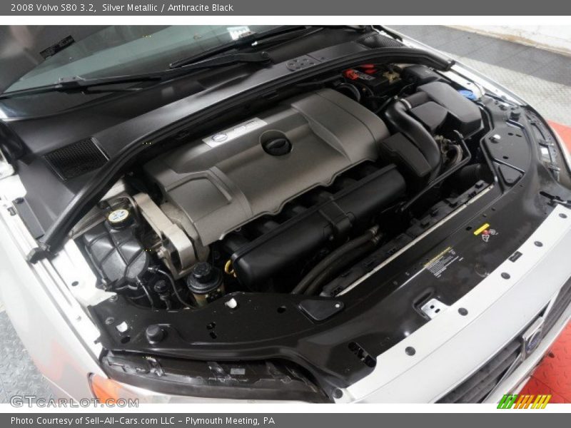 Silver Metallic / Anthracite Black 2008 Volvo S80 3.2