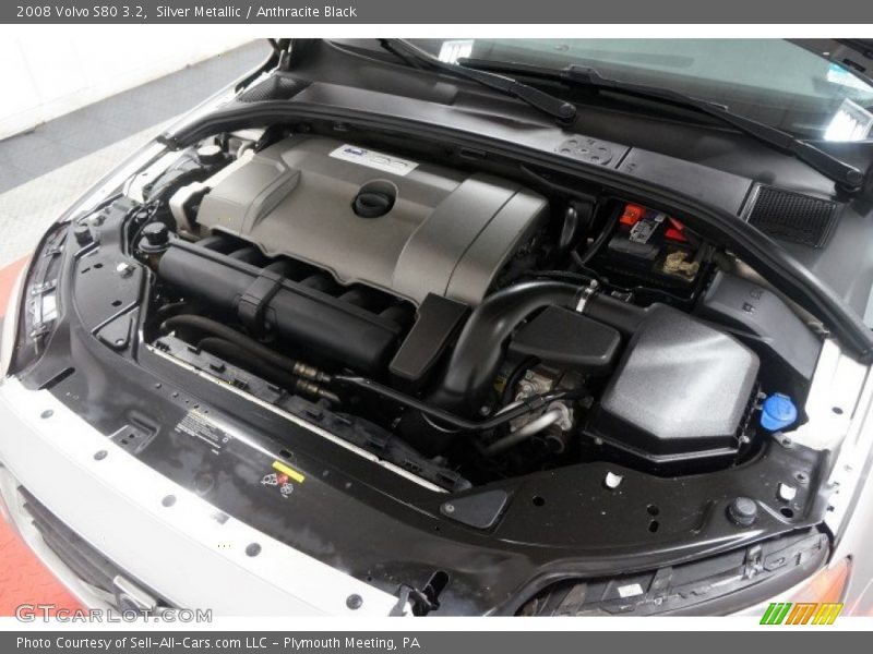 Silver Metallic / Anthracite Black 2008 Volvo S80 3.2